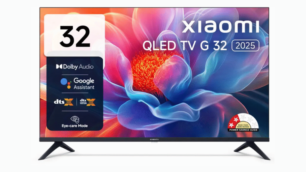 XIAOMI G Series 32 Inch QLED HD Ready Smart Google TV 2025