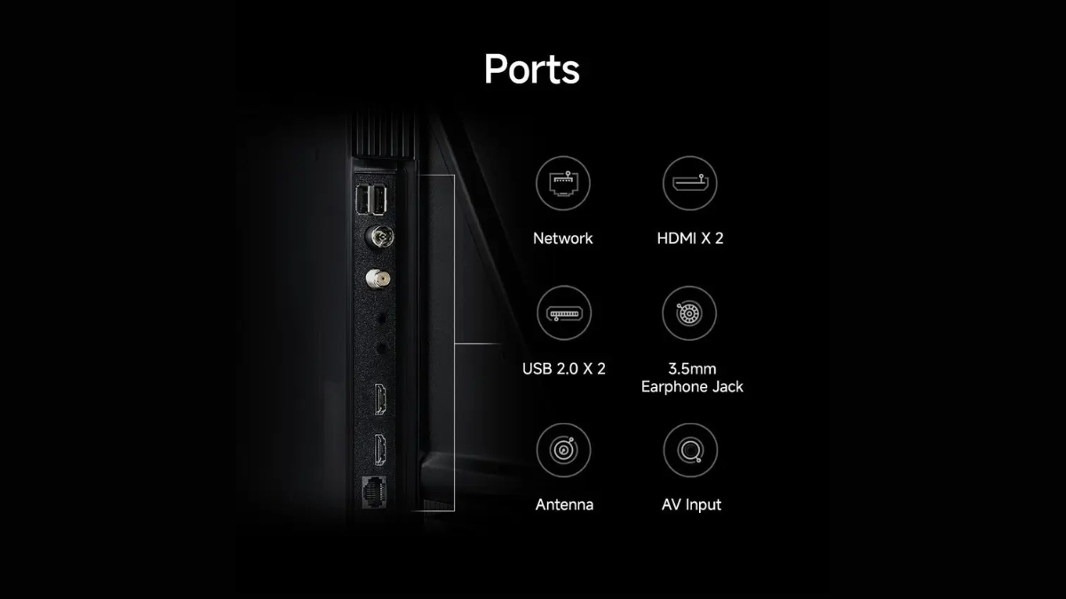 XIAOMI G Series 32 Inch QLED HD Ready Smart Google TV 2025