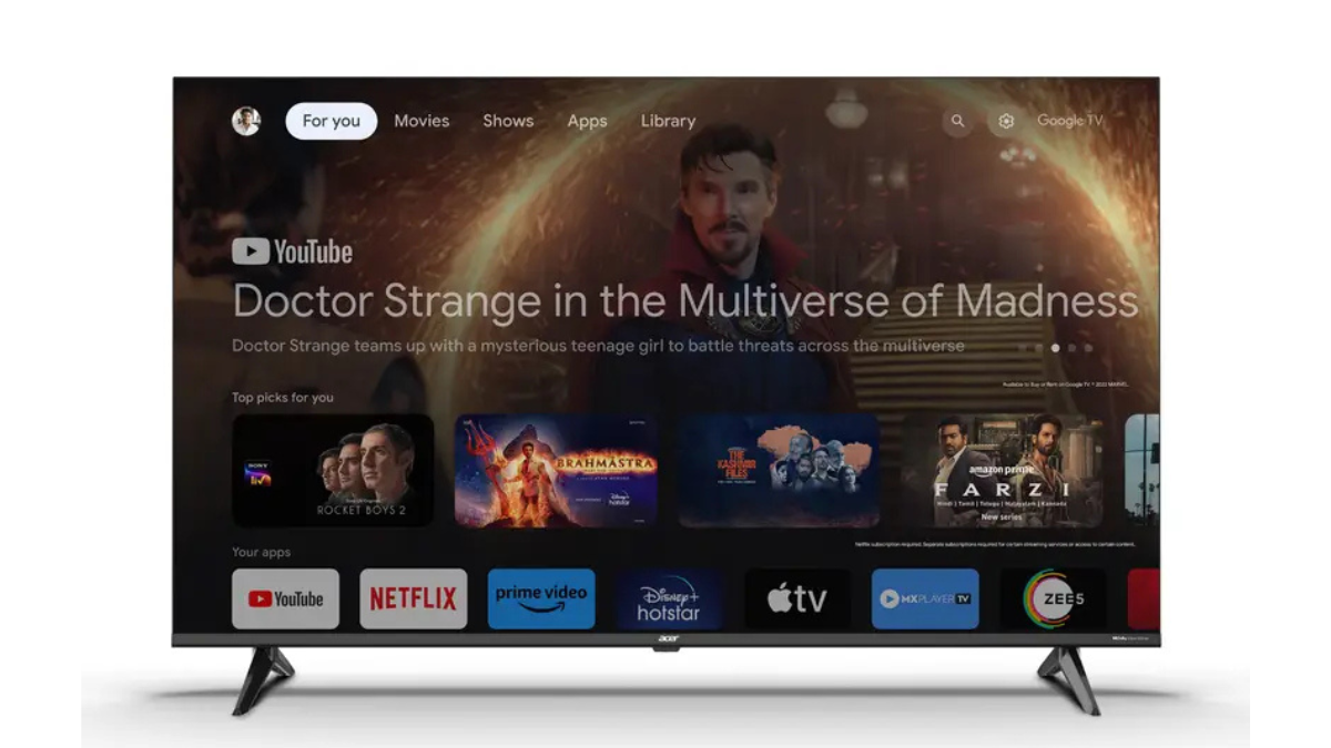 Acer Ultra I Series 55 Inch 4K Google TV