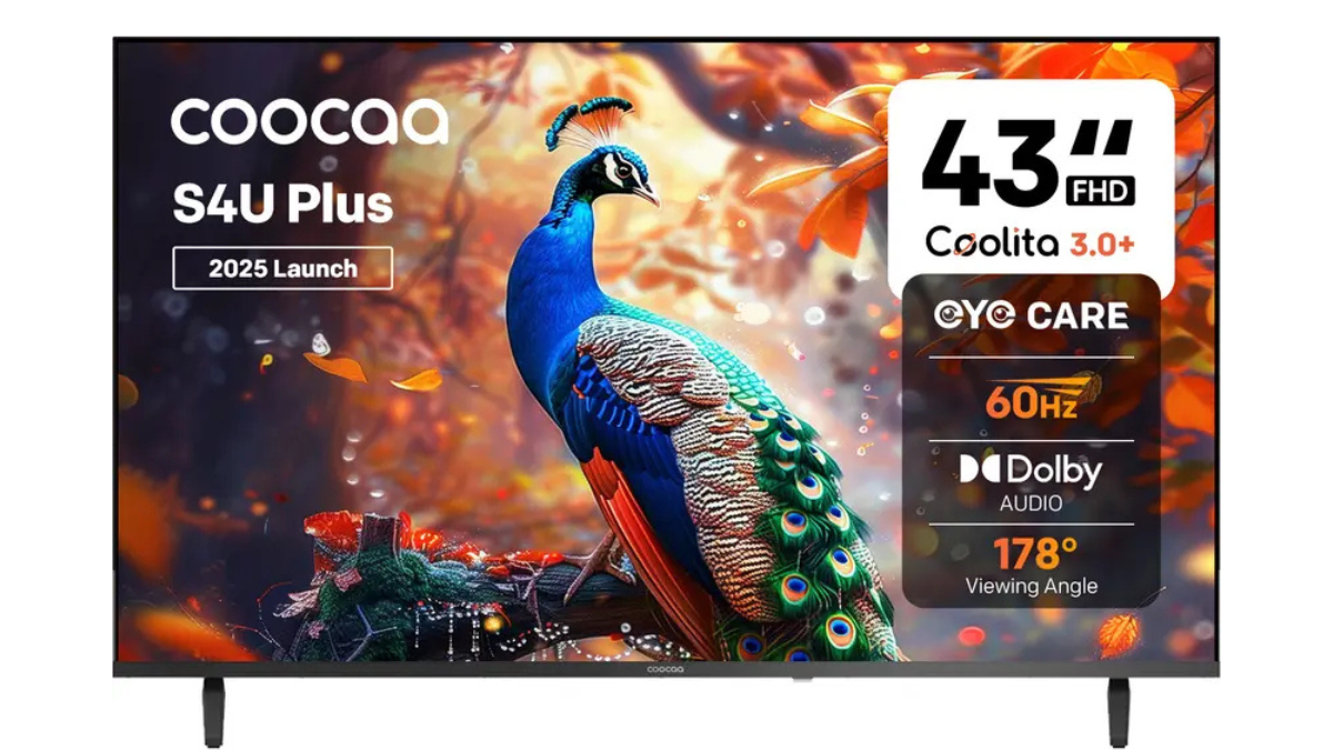 Coocaa S4U Plus 43 Inch Full HD Smart TV