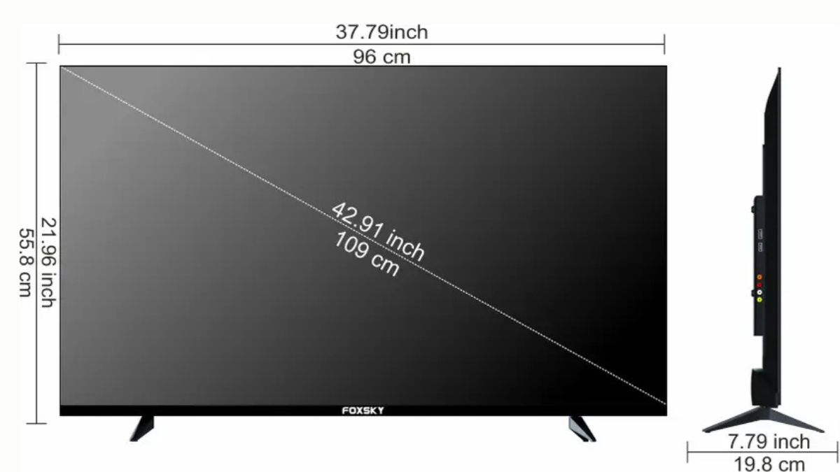 Foxsky 43 inch Full HD Smart Android TV