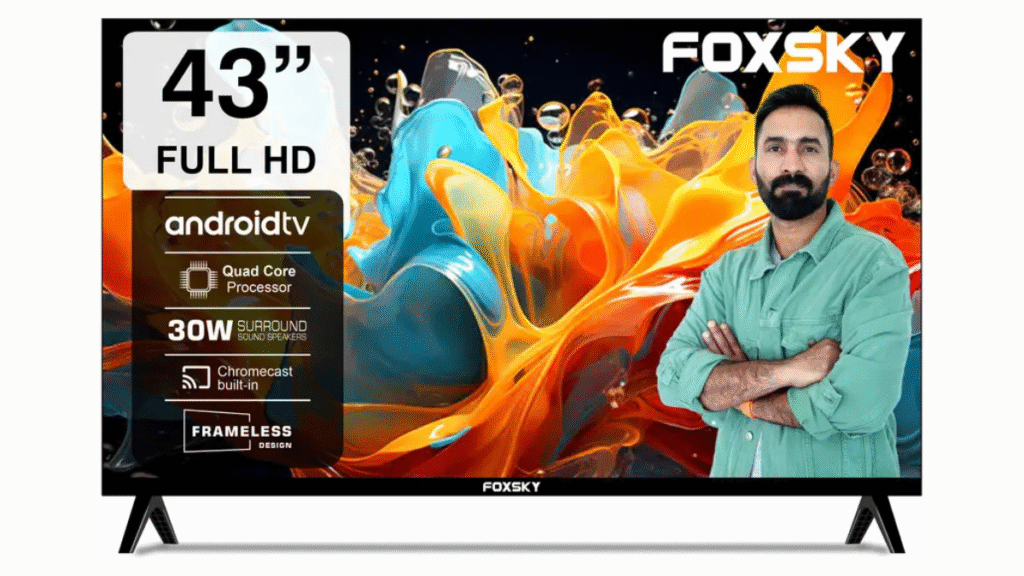 Foxsky 43 inch Full HD Smart Android TV