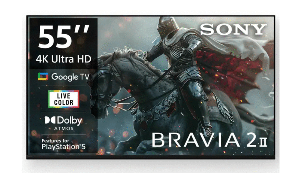 Sony BRAVIA 2 55 Inch Ultra HD 4K Smart Google TV :
