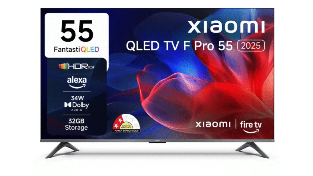 Xiaomi F Pro QLED 55 Inch Fire TV 2025 Edition