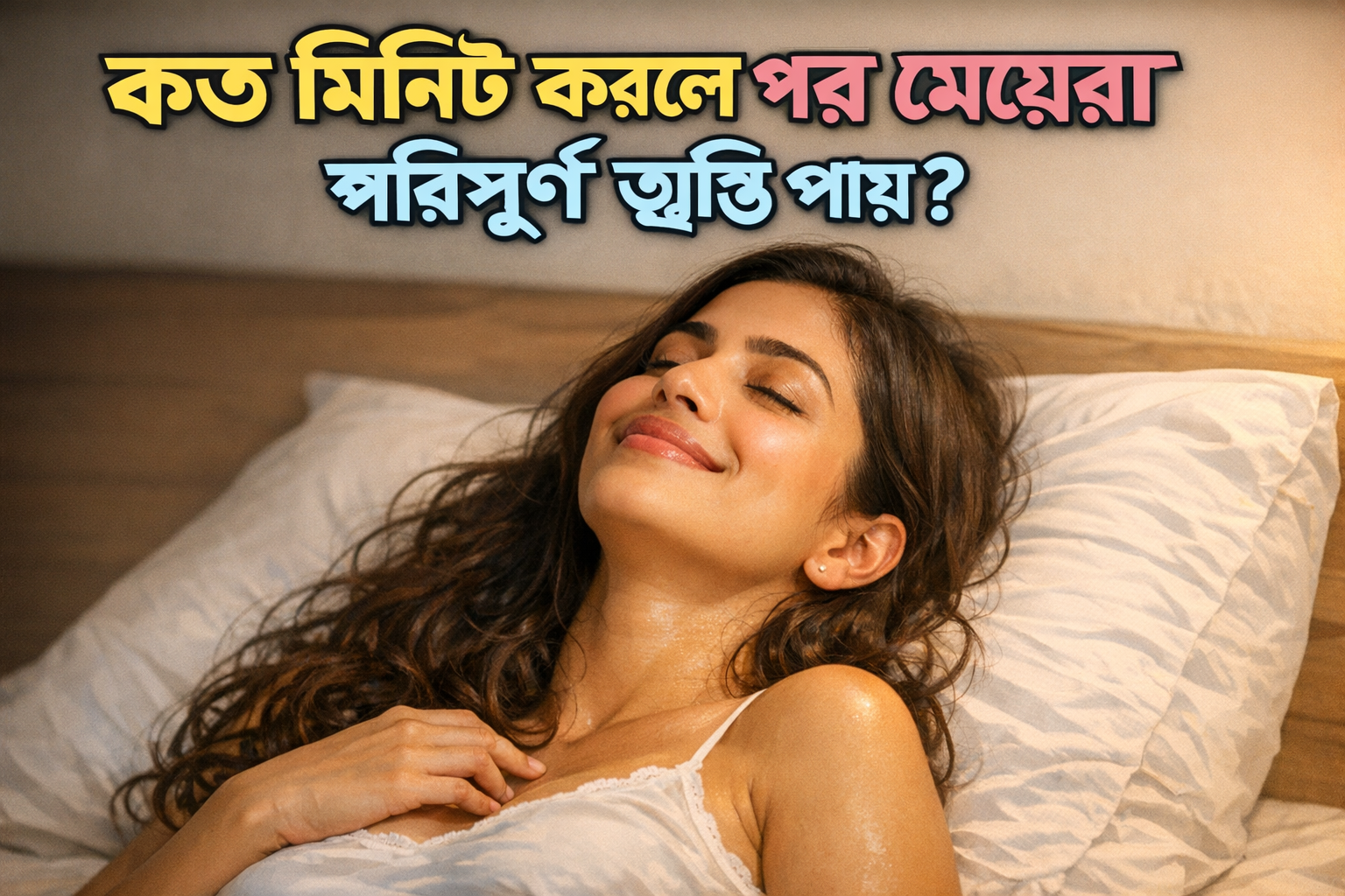 কত মিনিট মিলনের পর মেয়েরা পরিপূর্ণ তৃপ্তি পায়