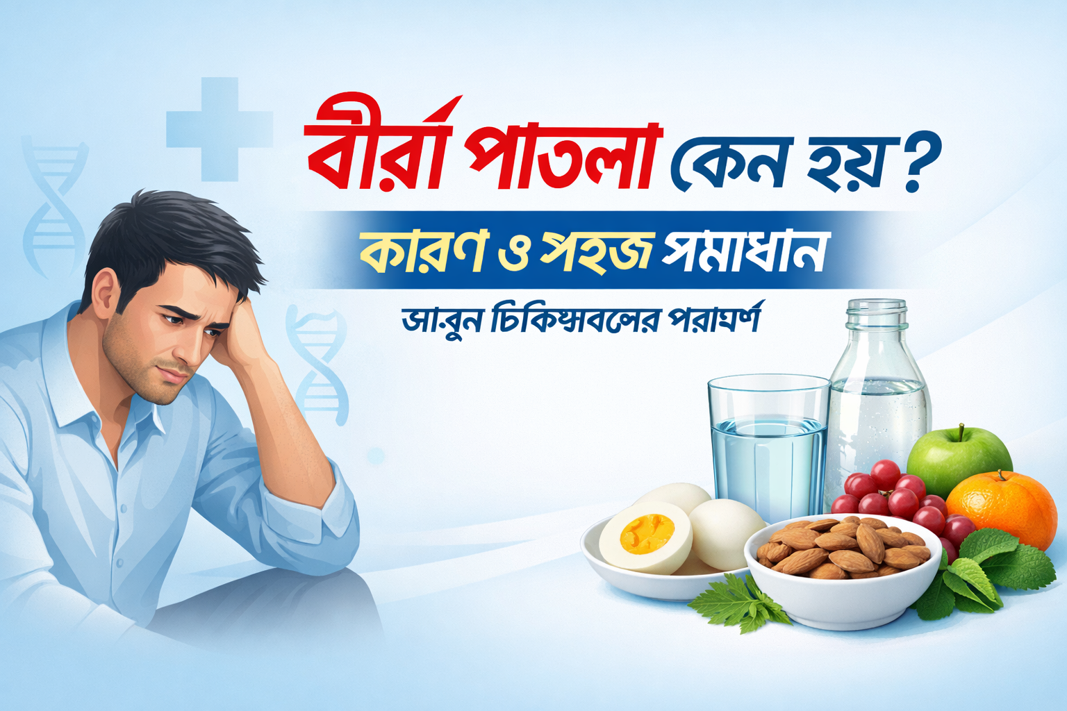 বীর্য পাতলা কেন হয়